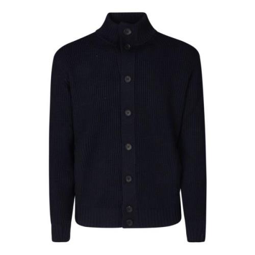 Stijlvolle Button Cardigan Filippo De Laurentiis , Blue , Heren