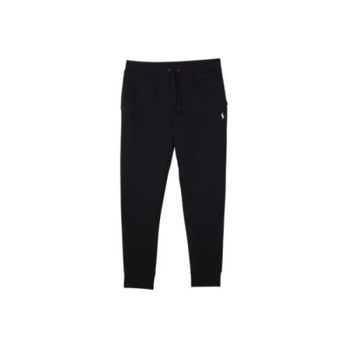 Zwarte Katoenen Joggingbroek Polo Ralph Lauren , Black , Heren