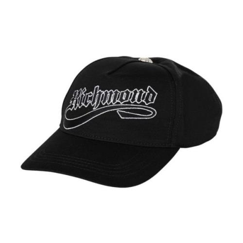 Muts met geborduurd logo John Richmond , Black , Unisex