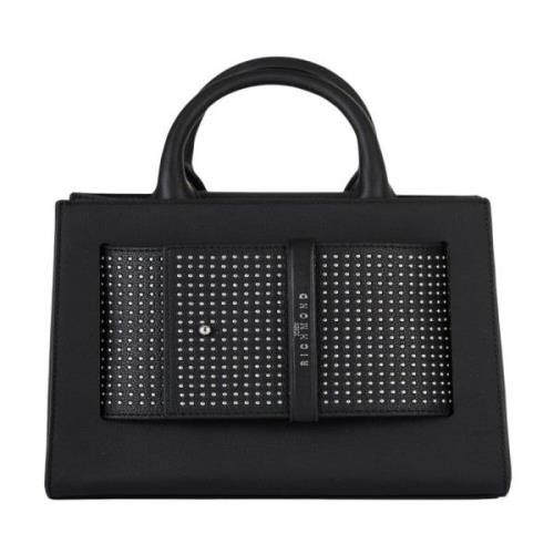 Shopper met stevige handvatten John Richmond , Black , Dames