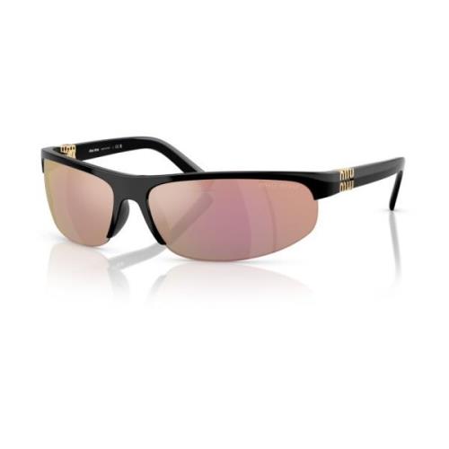 MU A02S 1Ab90J Sunglasses Miu Miu , Black , Dames