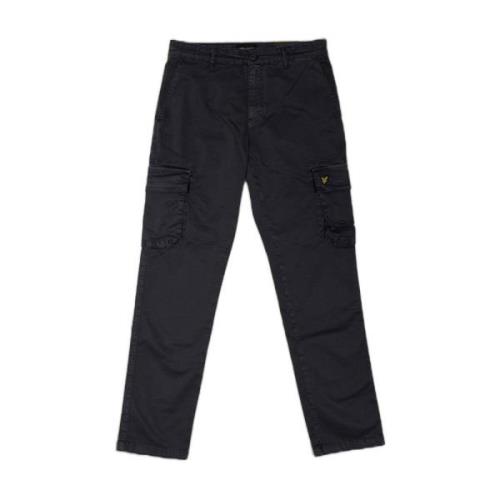 Cargo Broek Lente/Zomer 2023 Grijs Katoen Lyle & Scott , Gray , Heren