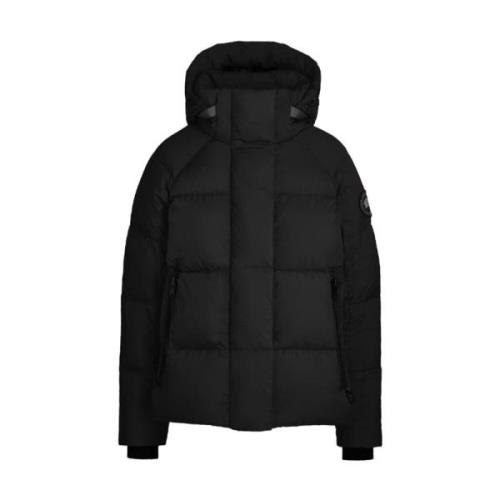 Stijlvolle Winterjas voor Mannen Canada Goose , Black , Dames