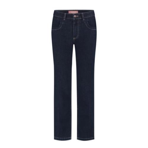 Pure Indigo Denim Broek Parami , Blue , Dames