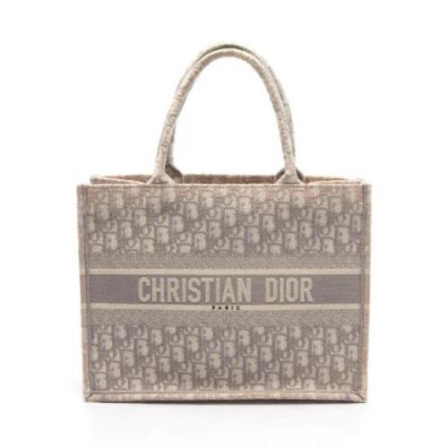 Pre-owned Canvas handbags Dior Vintage , Beige , Dames