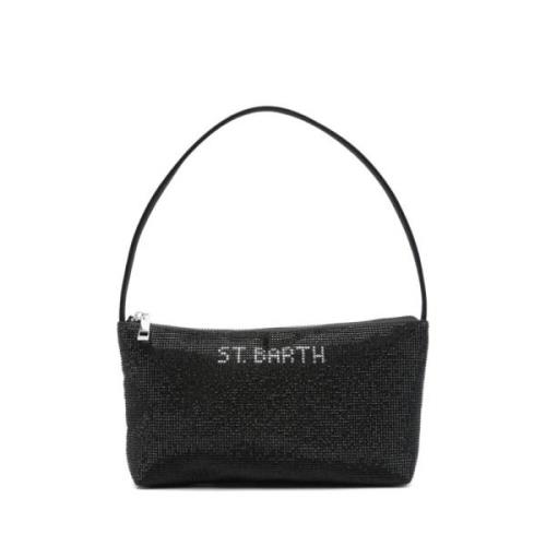 Zwarte tassen voor stijlvolle outfits MC2 Saint Barth , Black , Dames