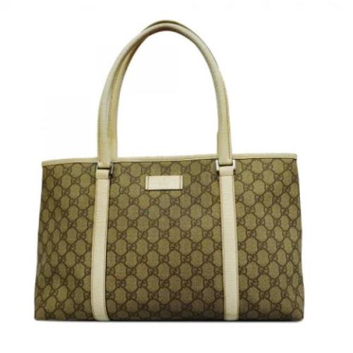 Pre-owned Plastic handbags Gucci Vintage , Brown , Dames