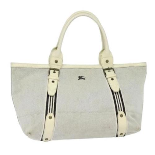 Pre-owned Canvas shoulder-bags Burberry Vintage , Beige , Dames