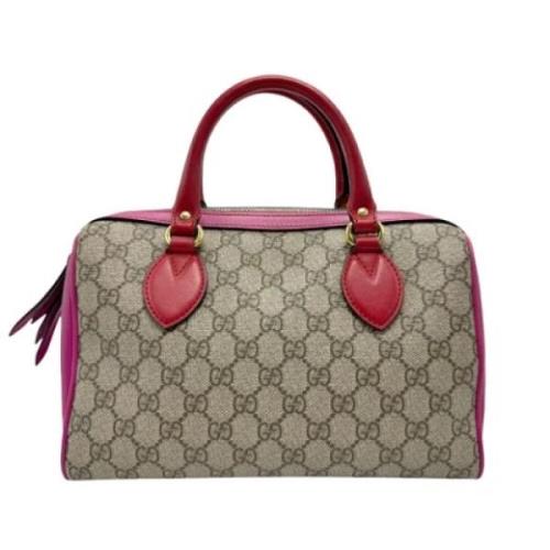 Pre-owned Fabric shoulder-bags Gucci Vintage , Pink , Dames