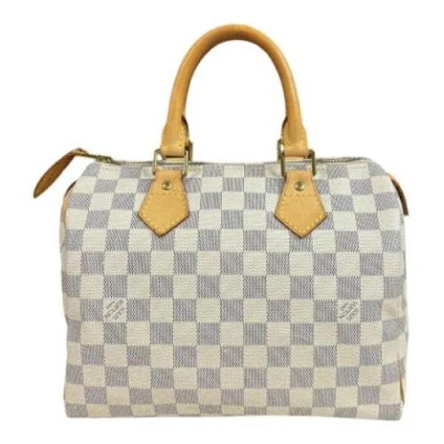 Pre-owned Fabric handbags Louis Vuitton Vintage , White , Dames