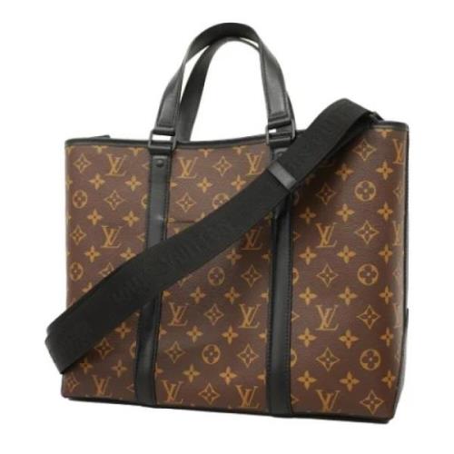 Pre-owned Fabric louis-vuitton-bags Louis Vuitton Vintage , Brown , Da...