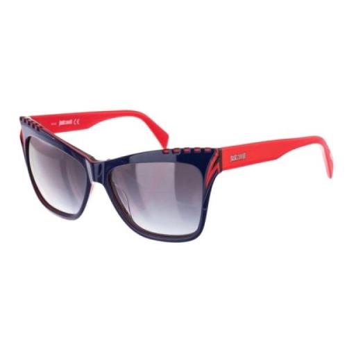 Blauw en rood plastic zonnebril Just Cavalli , Multicolor , Dames