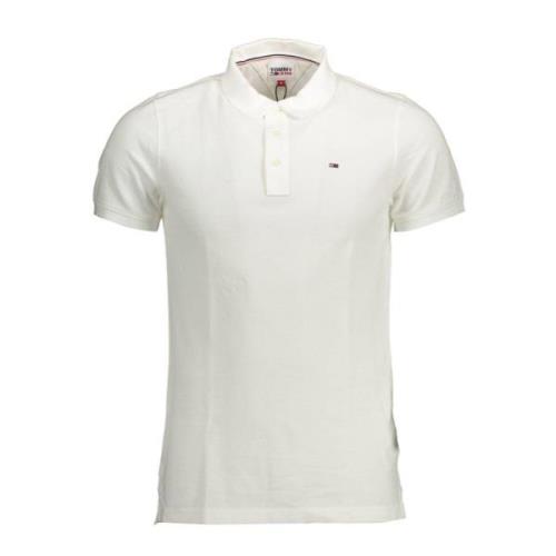 White Polo Shirt Tommy Hilfiger , White , Heren