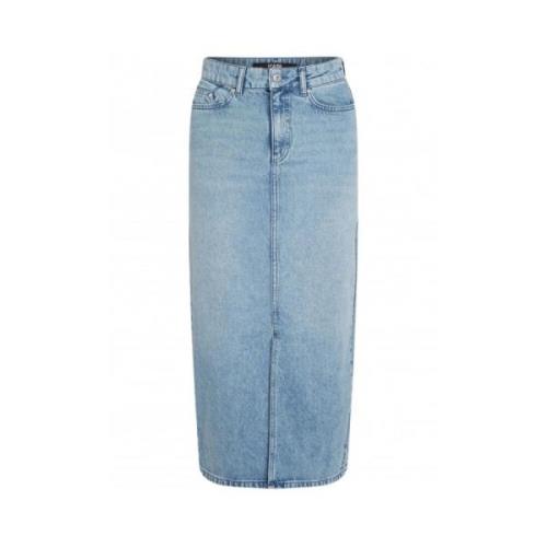 Maxi Jeans ROK Karl Lagerfeld , Blue , Dames