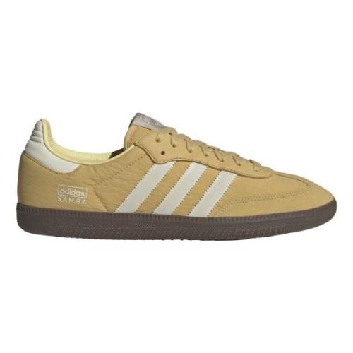 Lage Top Samba OG Sneaker Adidas Originals , Yellow , Heren