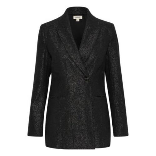 Elegante blazer Cahlina voor vrouwen Soaked in Luxury , Black , Dames