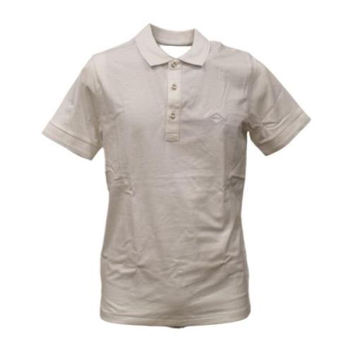 Polo Korte Mouw Replay , White , Heren