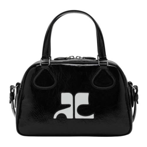 Middelgrote Handtas Reedition Courrèges , Black , Dames