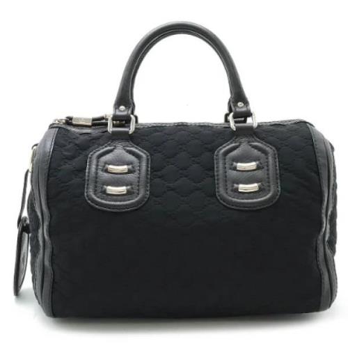 Pre-owned Canvas gucci-bags Gucci Vintage , Black , Dames