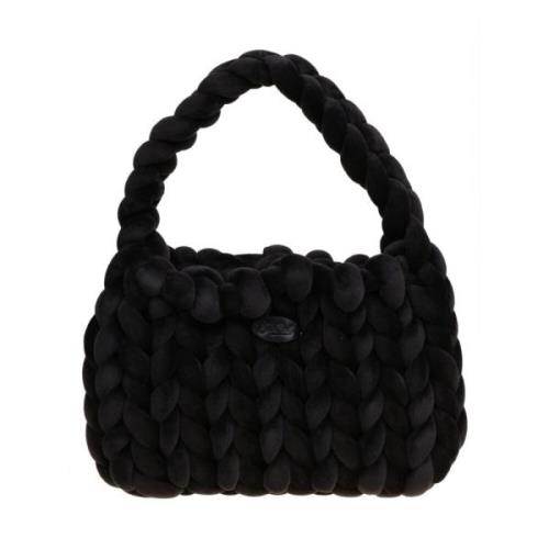 Velours Patroon Pochette Anais MC2 Saint Barth , Black , Dames