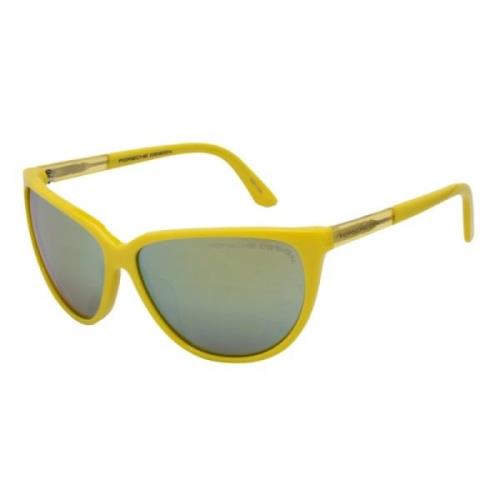 Gele Acetaat Dames Zonnebril Porsche Design , Yellow , Dames