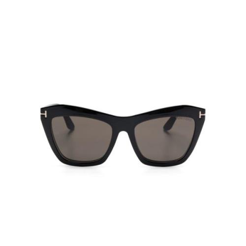 Ft5971B 001 Clip Optical Frame Tom Ford , Black , Unisex