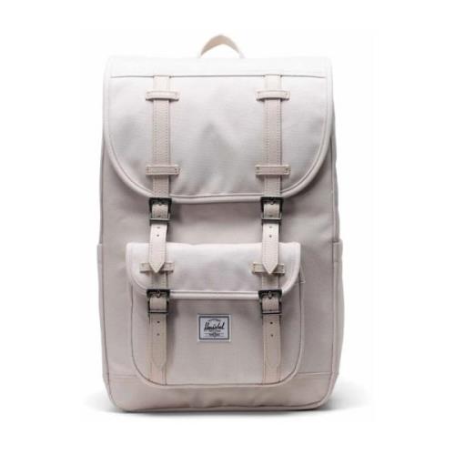 Beige Katoenen Rugzak Lente/Zomer 2024 Herschel , Beige , Heren