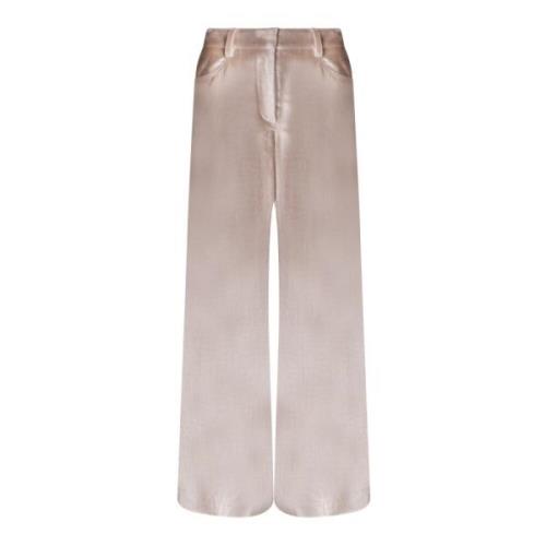 Beige Broek Verhoog Garderobe Prachtig Brunello Cucinelli , Beige , Da...