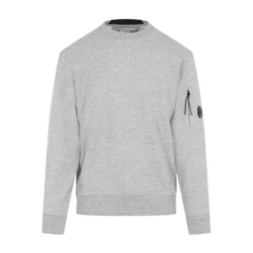 Grijze Melange Sweatshirts C.p. Company , Gray , Heren