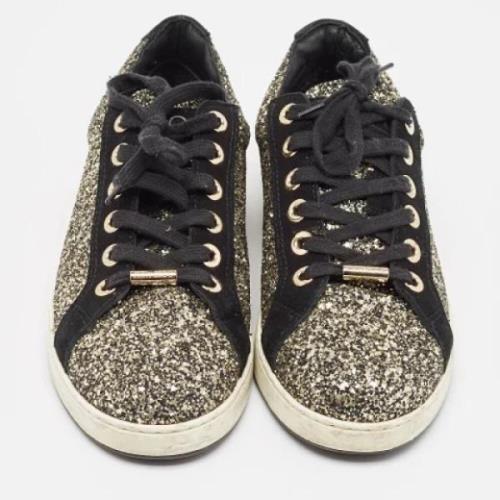 Pre-owned Suede sneakers Jimmy Choo Pre-owned , Multicolor , Dames