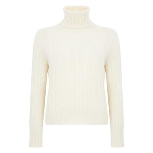 Witte Cashmere Sweaters Tabaroni Cashmere , White , Dames