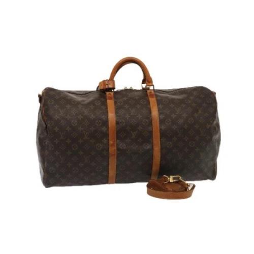 Pre-owned Canvas louis-vuitton-bags Louis Vuitton Vintage , Brown , Da...