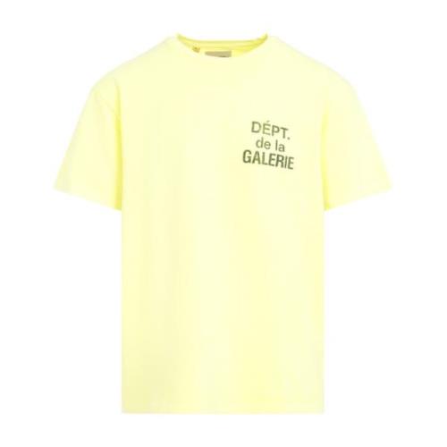 Geel & Oranje T-Shirt Aw24 Gallery Dept. , Yellow , Heren