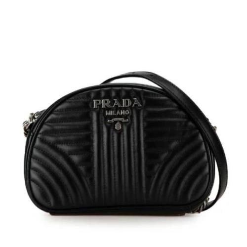 Pre-owned Leather prada-bags Prada Vintage , Black , Dames