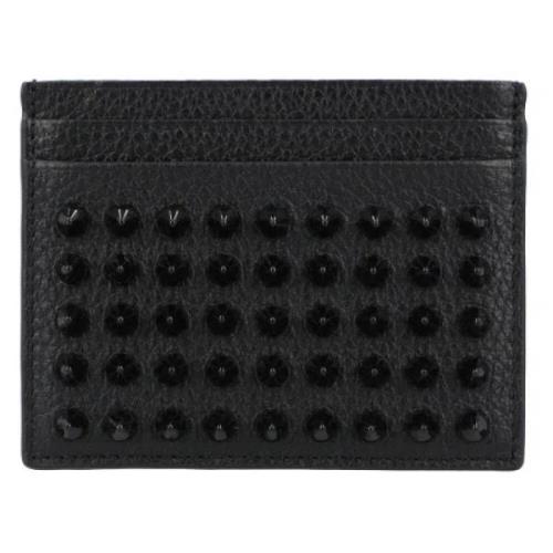 Leather wallets Christian Louboutin , Black , Heren