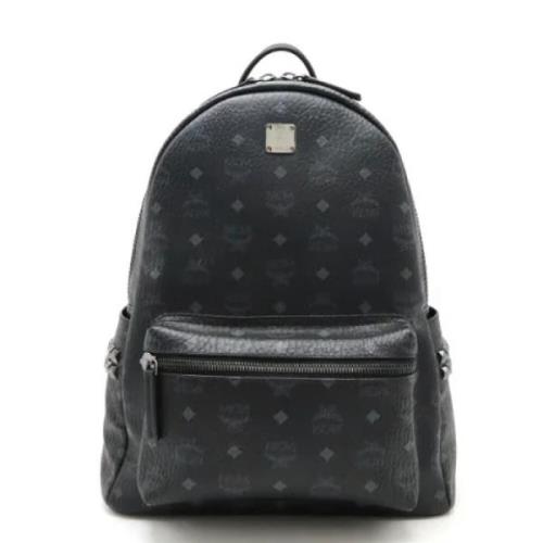 Pre-owned Leather backpacks MCM Pre-owned , Black , Dames