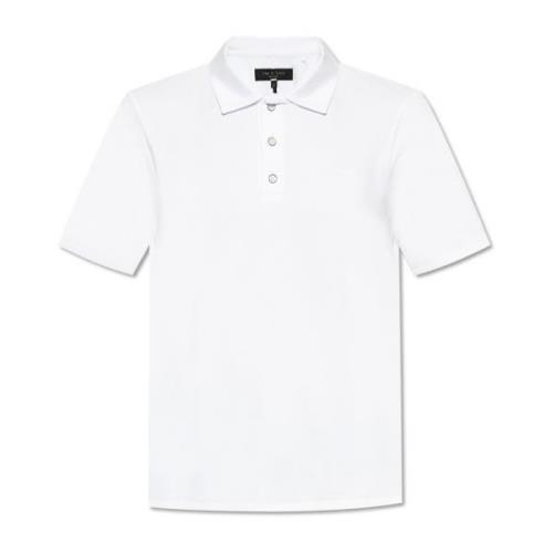 Polo Pima Rag & Bone , White , Heren