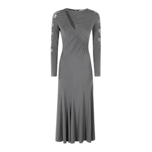 Elegante Jurk voor Vrouwen Ermanno Scervino , Gray , Dames