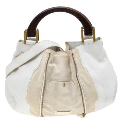 Pre-owned Leather handbags Jimmy Choo Pre-owned , Beige , Dames