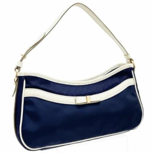 Pre-owned Fabric shoulder-bags Salvatore Ferragamo Pre-owned , Blue , ...