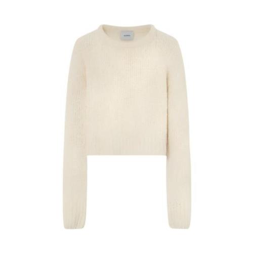 Off White Alice Pullover Sweater Halfboy , Beige , Dames