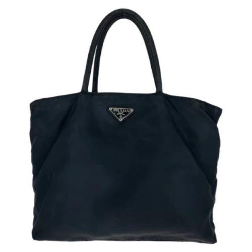 Pre-owned Canvas prada-bags Prada Vintage , Black , Dames