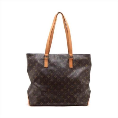 Pre-owned Fabric handbags Louis Vuitton Vintage , Brown , Dames