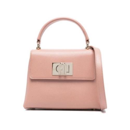 Roze Mini Tas met Twist Lock Furla , Pink , Dames