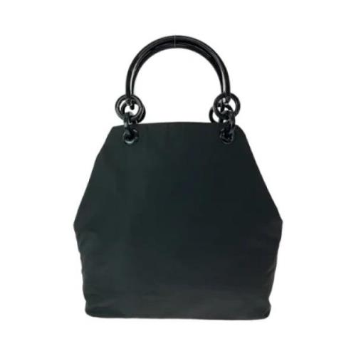 Pre-owned Canvas totes Prada Vintage , Black , Dames