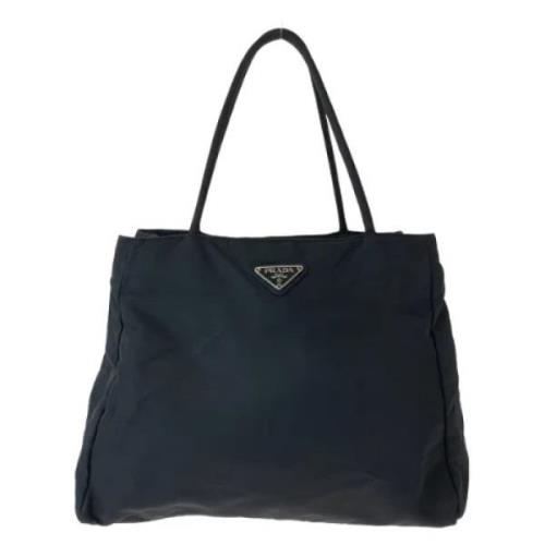 Pre-owned Canvas prada-bags Prada Vintage , Black , Dames