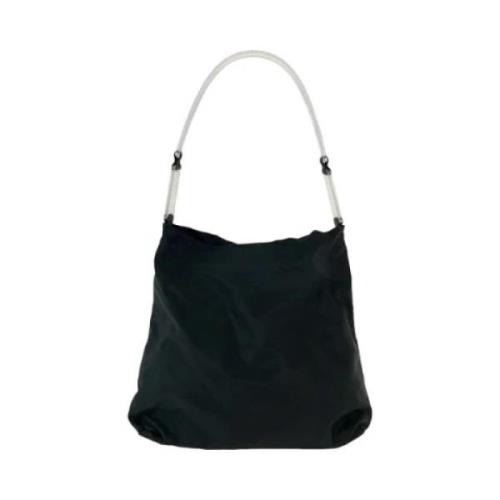 Pre-owned Canvas prada-bags Prada Vintage , Black , Dames