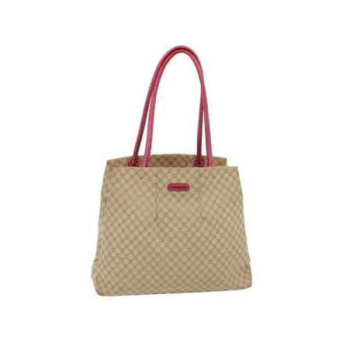 Pre-owned Canvas celine-bags Celine Vintage , Beige , Dames