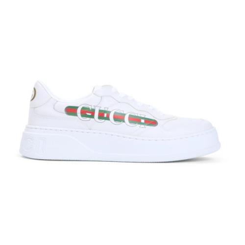 Witte Sneakers voor Mannen Aw24 Gucci , White , Heren