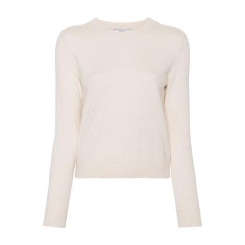 Stijlvolle Gebreide Top Peserico , Beige , Dames